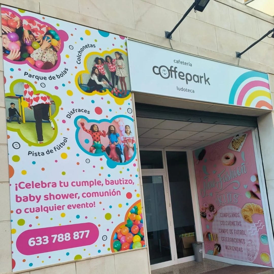 Fachada de Coffepark en Carrer València, 21 (Alcoy)